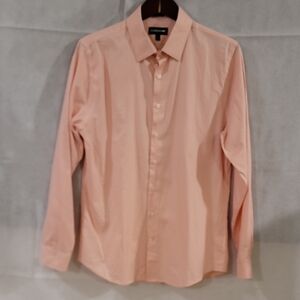 Express Men’s Dress Shirt in Pale Pink